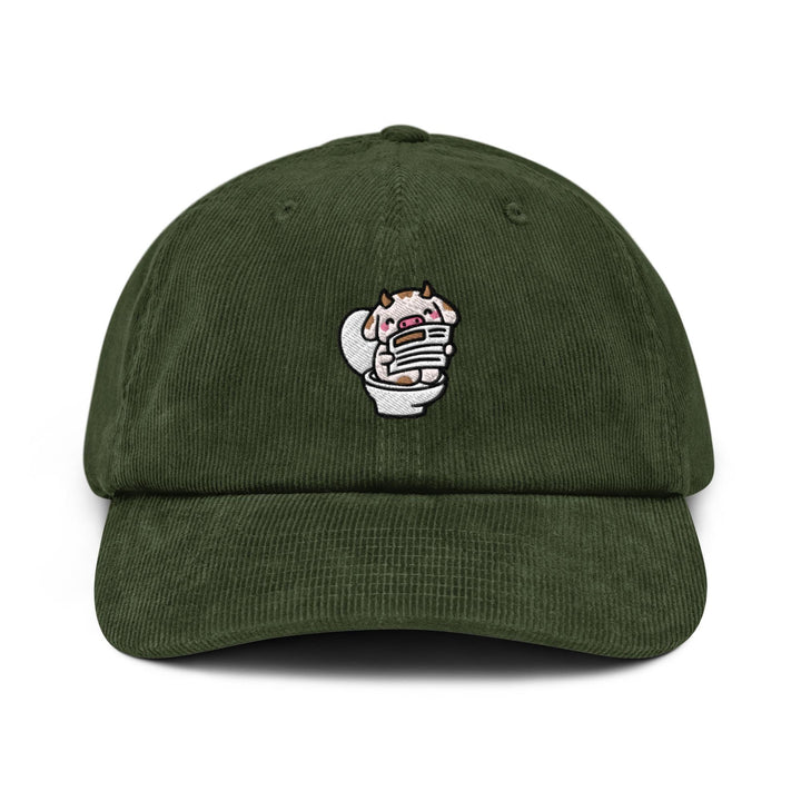 Pooping Animals Corduroy Cap