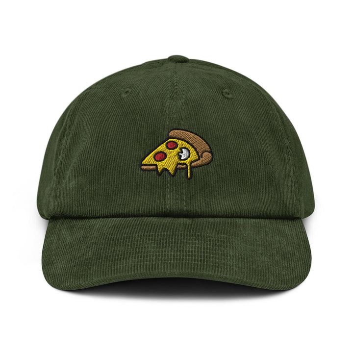 Cheesy Pizza Slice Corduroy Cap