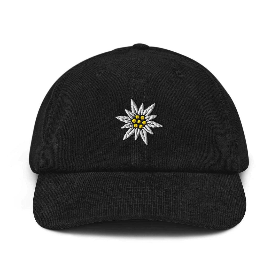 Edelweiss Flower Corduroy Cap