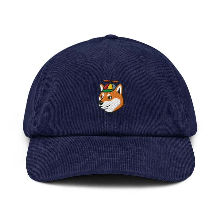 Propeller Hat Shiba Inu Corduroy Cap