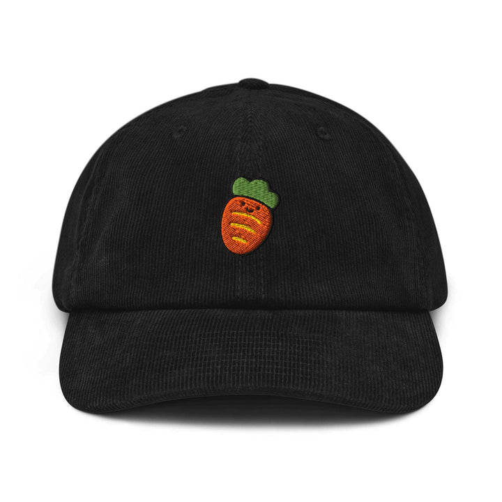 Kawaii Baby Carrot Corduroy Cap