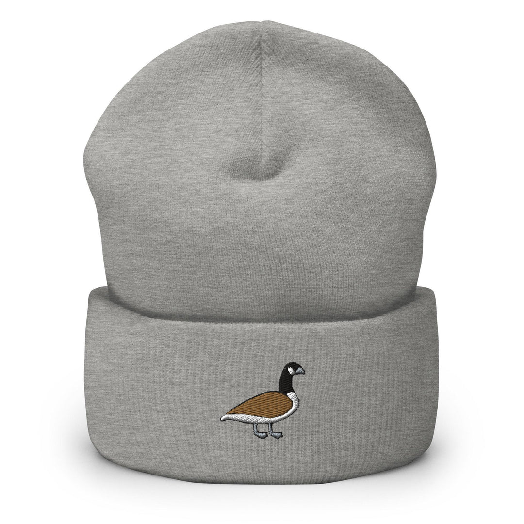Branta Canadensis Canadian Waterfowl Embroidered Cuffed Beanie: Cozy Unisex Winter Cap