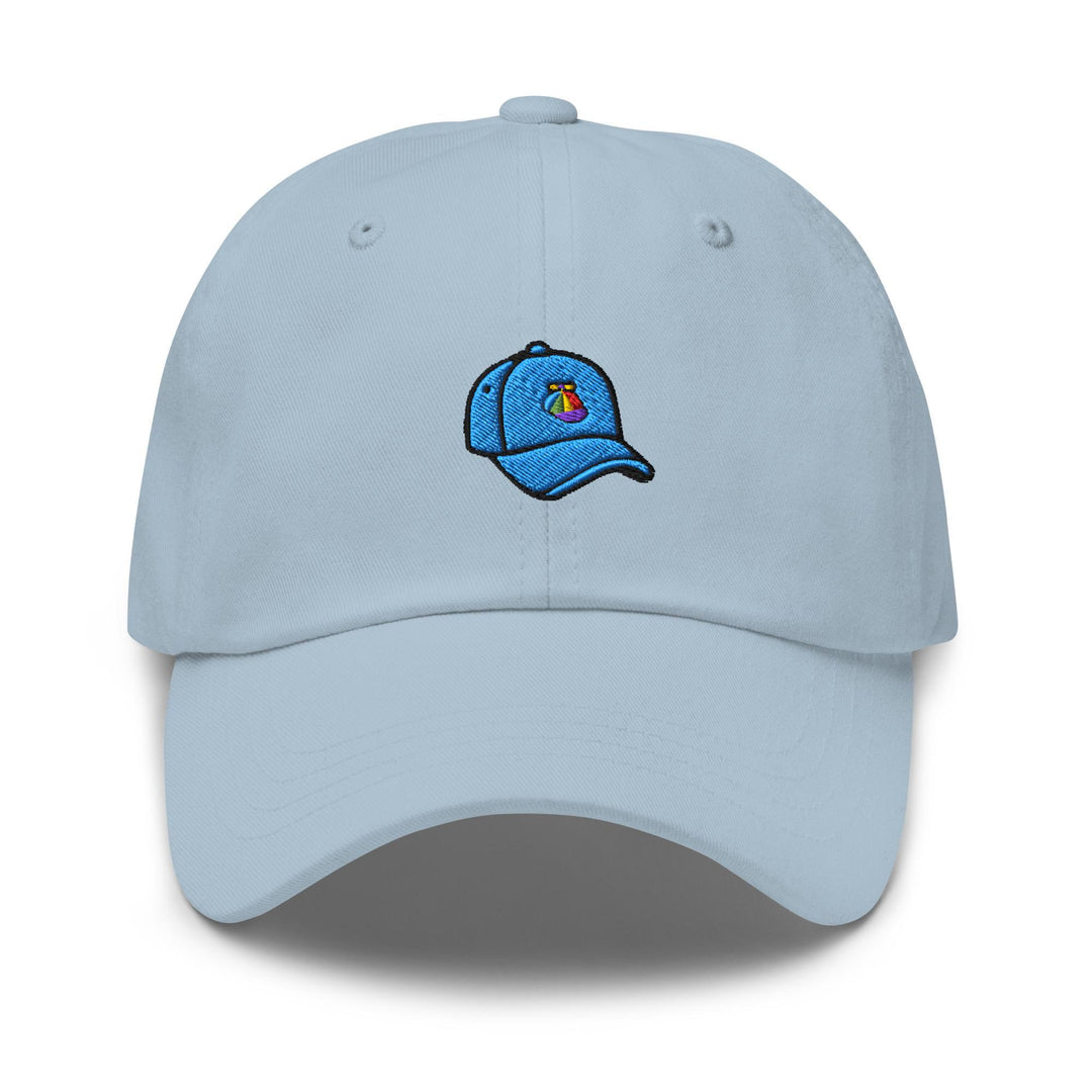 Propeller Hatception Embroidered Dad Cap: Chino Cotton Twill Adjustable Unisex Hat