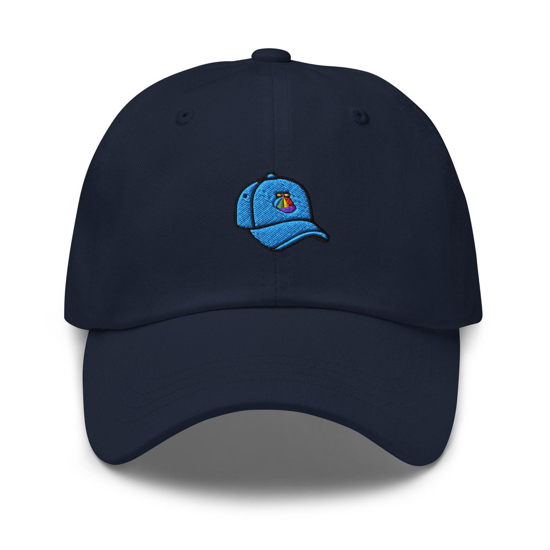 Propeller Hatception Embroidered Dad Cap: Chino Cotton Twill Adjustable Unisex Hat