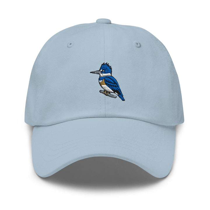 Belted Kingfisher Embroidered Dad Cap: Chino Cotton Twill Adjustable Unisex Hat