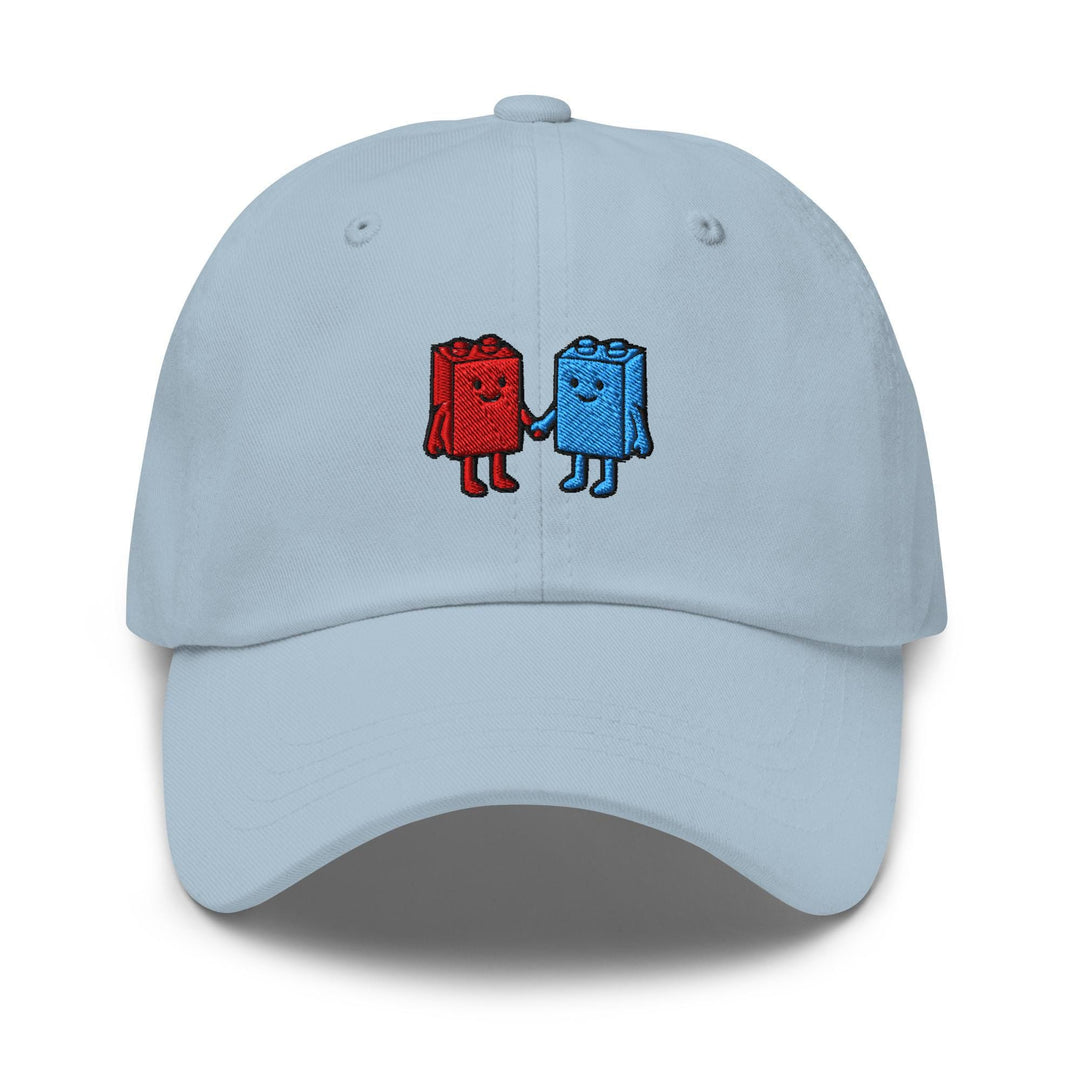 Best Friend Toy Blocks Embroidered Dad Cap: Chino Cotton Twill Adjustable Unisex Hat