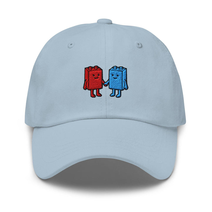 Best Friend Toy Blocks Embroidered Dad Cap: Chino Cotton Twill Adjustable Unisex Hat