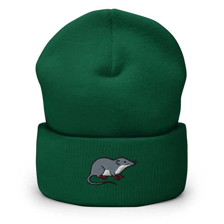 American Water Shrew Embroidered Cuffed Beanie: Cozy Unisex Winter Cap