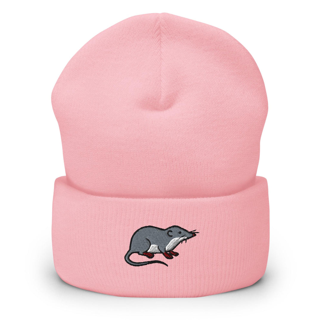 American Water Shrew Embroidered Cuffed Beanie: Cozy Unisex Winter Cap