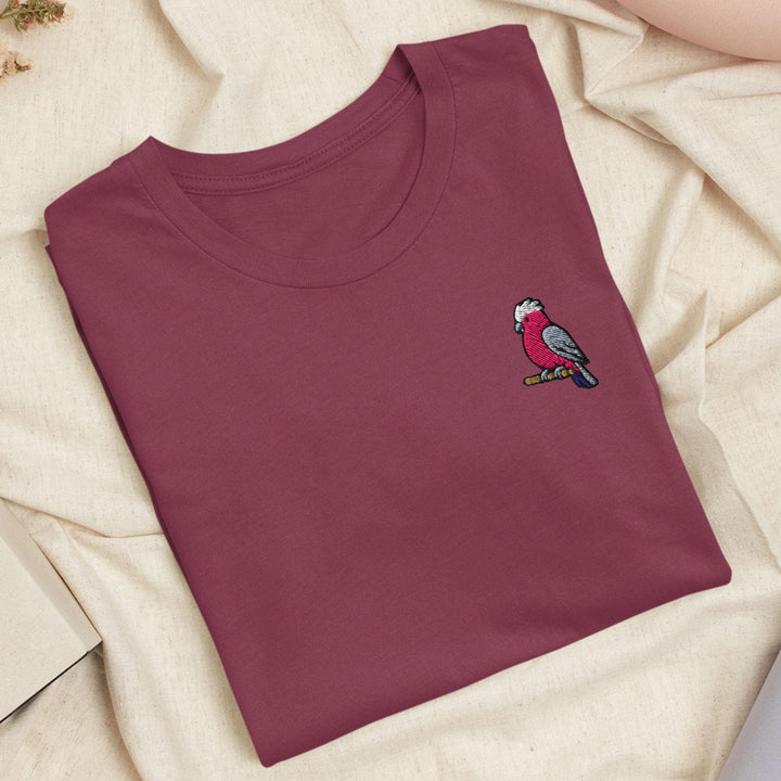 Galah Embroidered T-Shirt: Lightweight Cotton, Unisex Fit