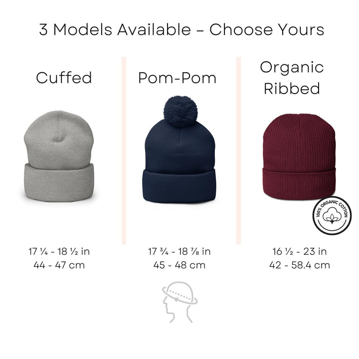 Branta Canadensis Canadian Waterfowl Embroidered Cuffed Beanie: Cozy Unisex Winter Cap