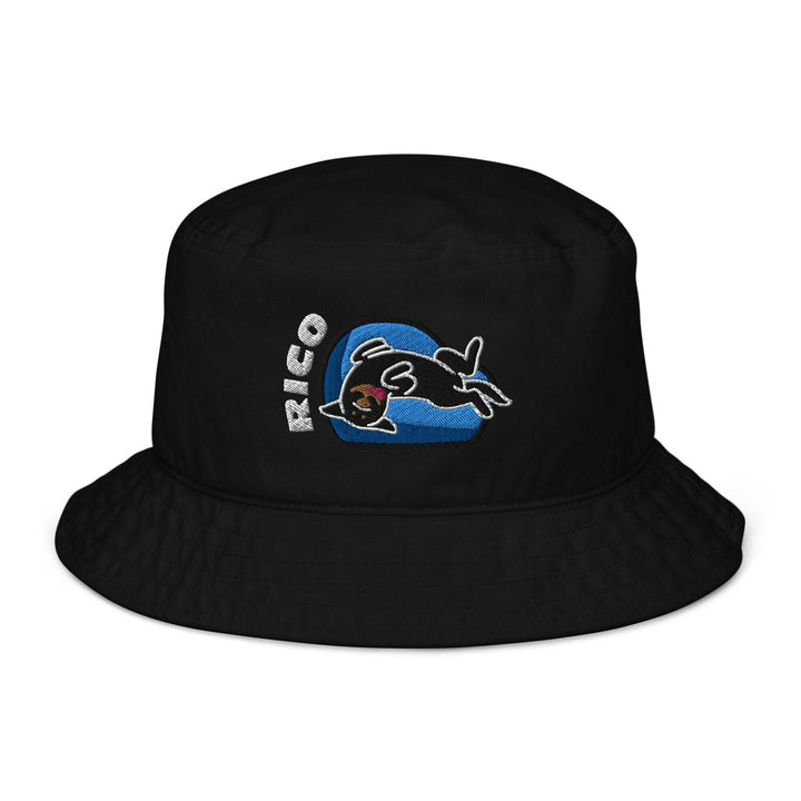 Organic Cotton Bucket Hat - Your Design, Logo or Text - Embroidered Chino Cotton Twill Baseball Cap - Bulk Order Discounts Available