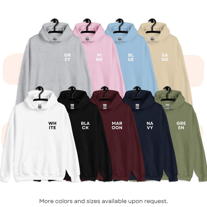 Canada Warbler Embroidered Hoodie: Heavy Blend Cotton-Poly, Unisex Fit