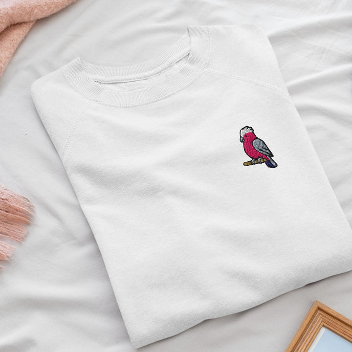 Galah Embroidered Crewneck Sweatshirt: Cotton Blend, Unisex Fit
