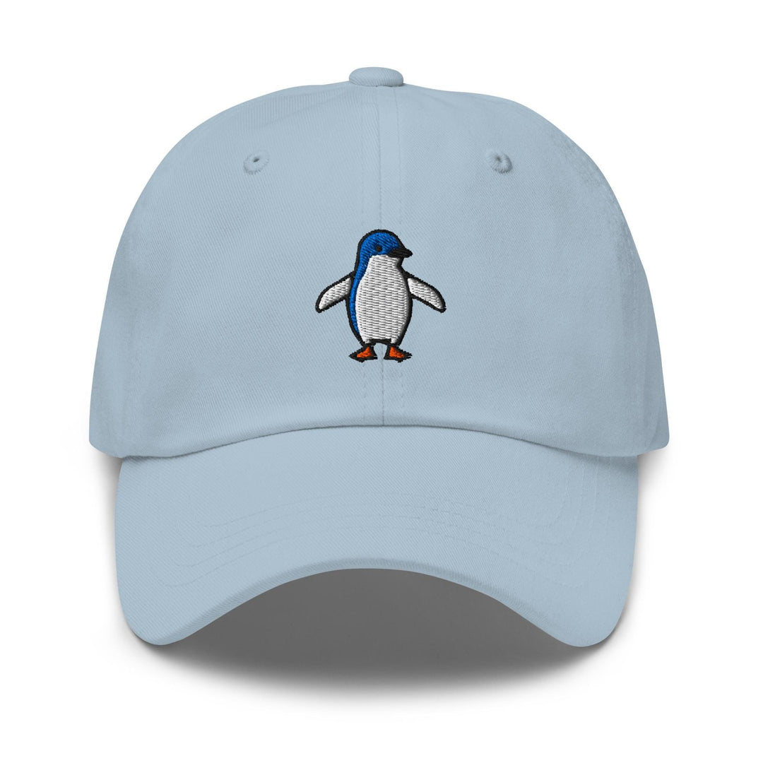 Little Fairy Penguin Embroidered Dad Cap: Chino Cotton Twill Adjustable Unisex Hat