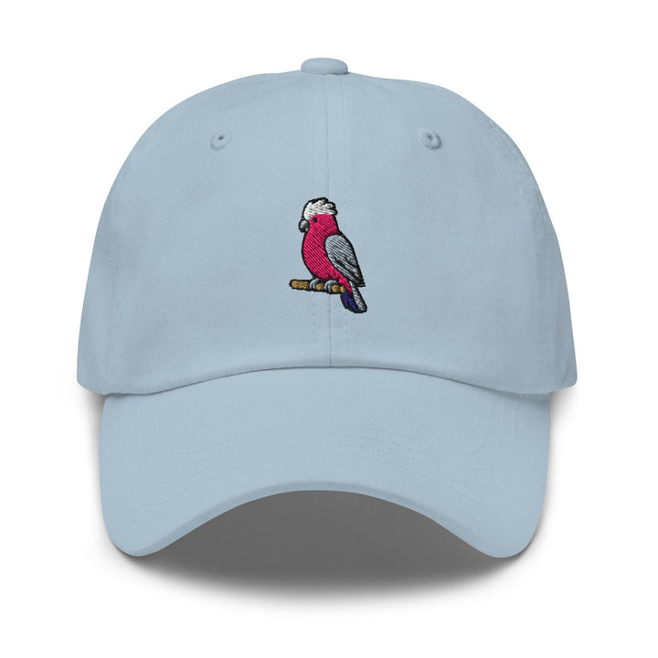 Galah Embroidered Dad Cap: Chino Cotton Twill Adjustable Unisex Hat