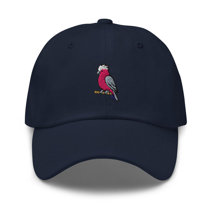 Galah Embroidered Dad Cap: Chino Cotton Twill Adjustable Unisex Hat