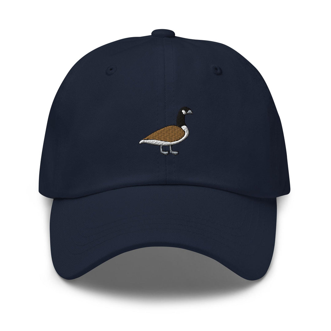 Branta Canadensis Canadian Waterfowl Embroidered Dad Cap: Chino Cotton Twill Adjustable Unisex Hat