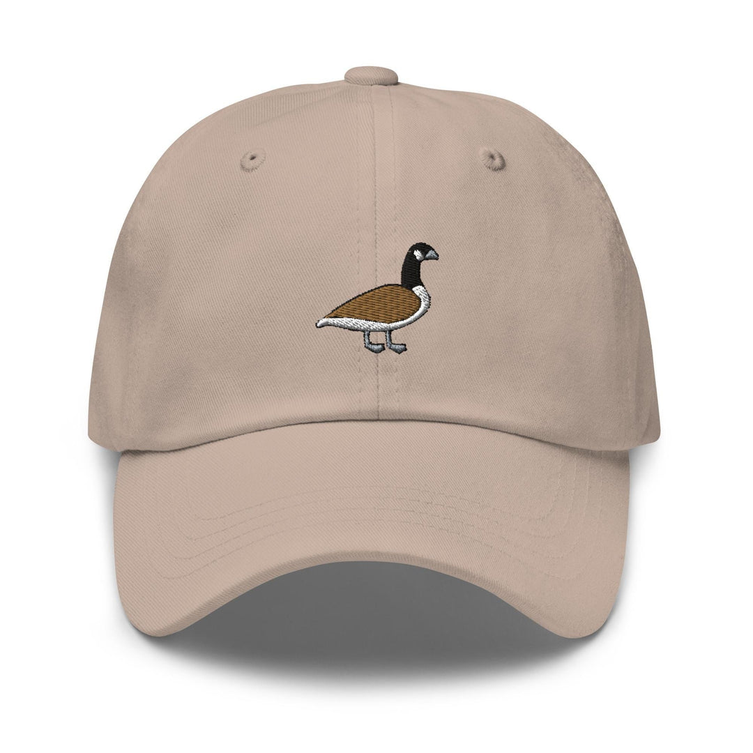 Branta Canadensis Canadian Waterfowl Embroidered Dad Cap: Chino Cotton Twill Adjustable Unisex Hat