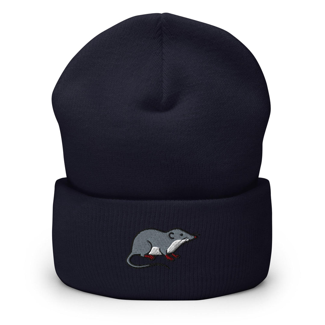 American Water Shrew Embroidered Cuffed Beanie: Cozy Unisex Winter Cap