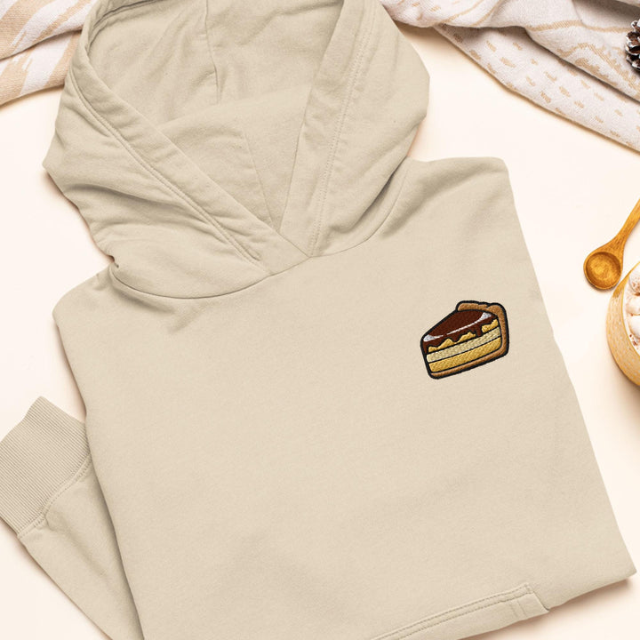 Classic Pie Desserts Embroidered Hoodie: Heavy Blend Cotton-Poly, Unisex Fit