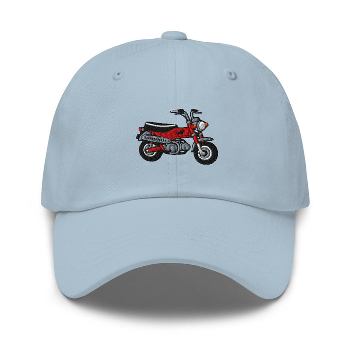 Max Mini Japanese Motorcycle Embroidered Dad Cap: Chino Cotton Twill Adjustable Unisex Hat