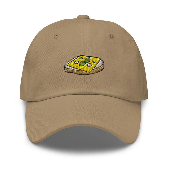 Käsebrot – German Cheese Bread Embroidered Dad Cap: Chino Cotton Twill Adjustable Unisex Hat