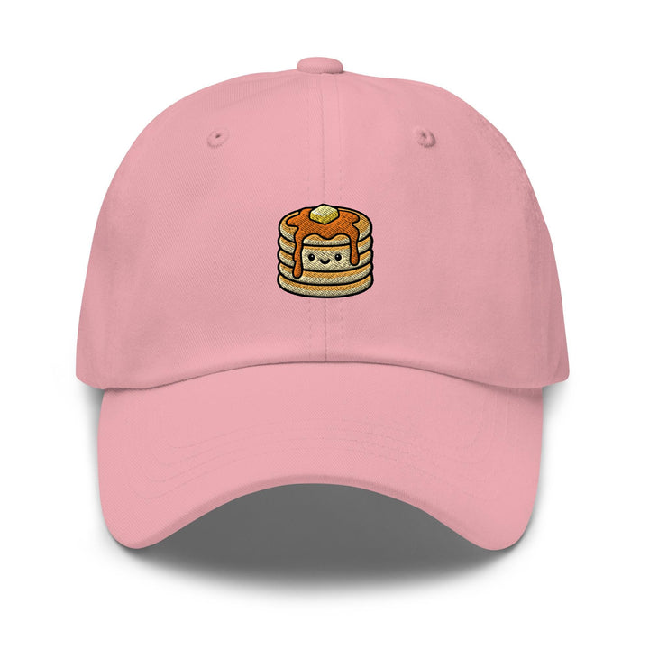 Kawaii Pancake Stack Embroidered Dad Cap: Chino Cotton Twill Adjustable Unisex Hat