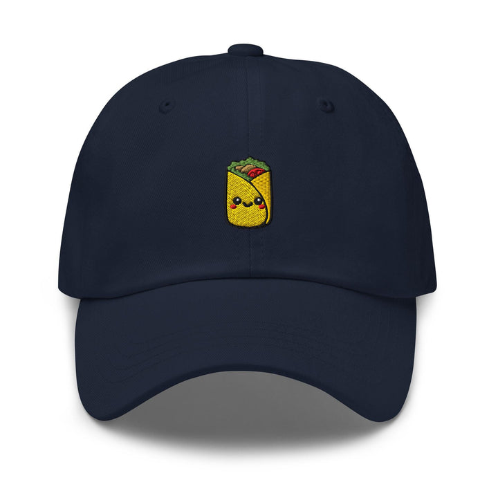 Cute Deli Wrap Embroidered Dad Cap: Chino Cotton Twill Adjustable Unisex Hat