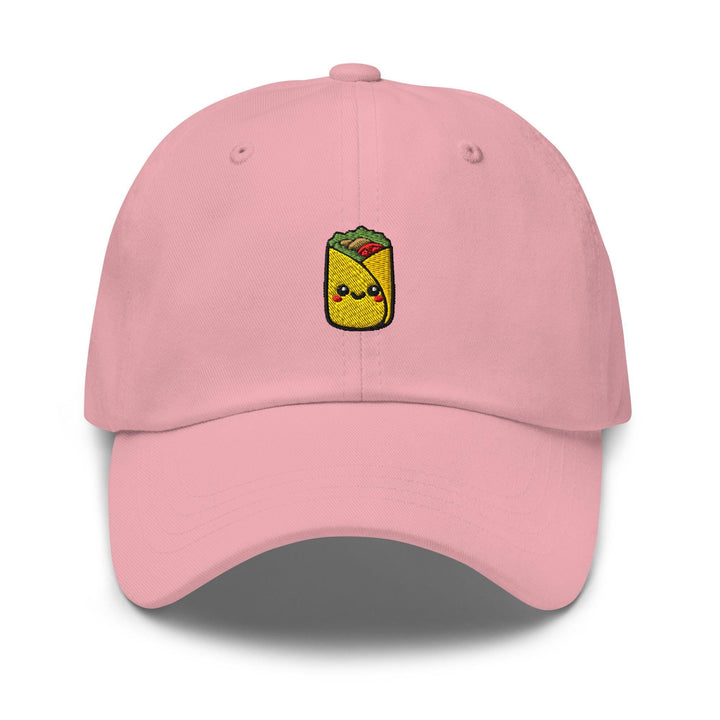 Cute Deli Wrap Embroidered Dad Cap: Chino Cotton Twill Adjustable Unisex Hat
