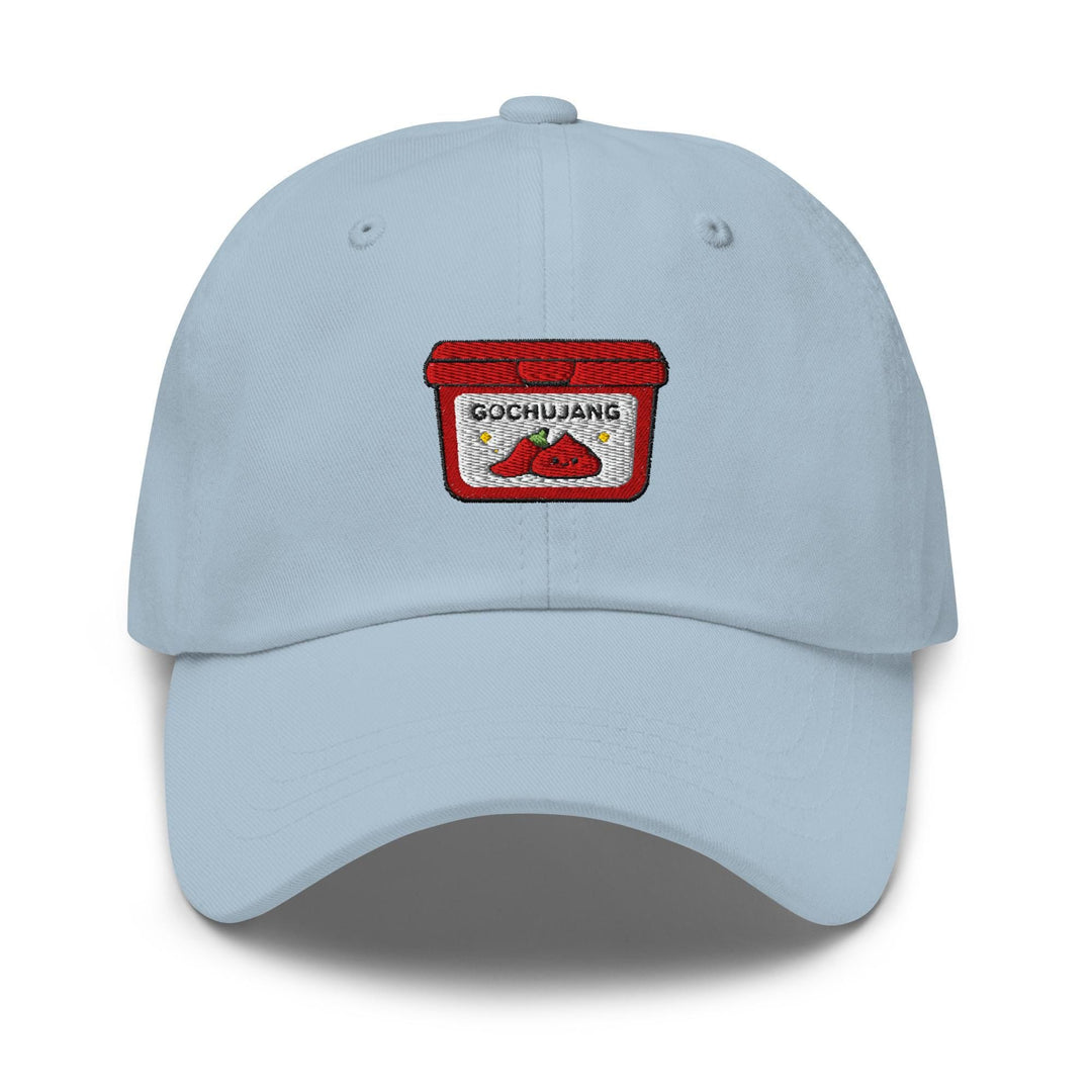 Gochujang Korean Chili Paste Embroidered Dad Cap: Chino Cotton Twill Adjustable Unisex Hat