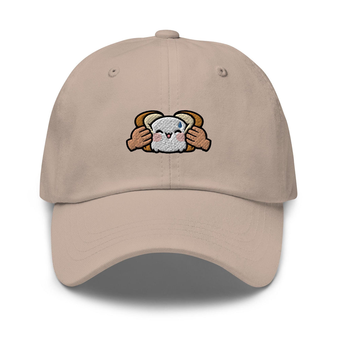 Cute Idiot Sandwich Embroidered Dad Cap: Chino Cotton Twill Adjustable Unisex Hat