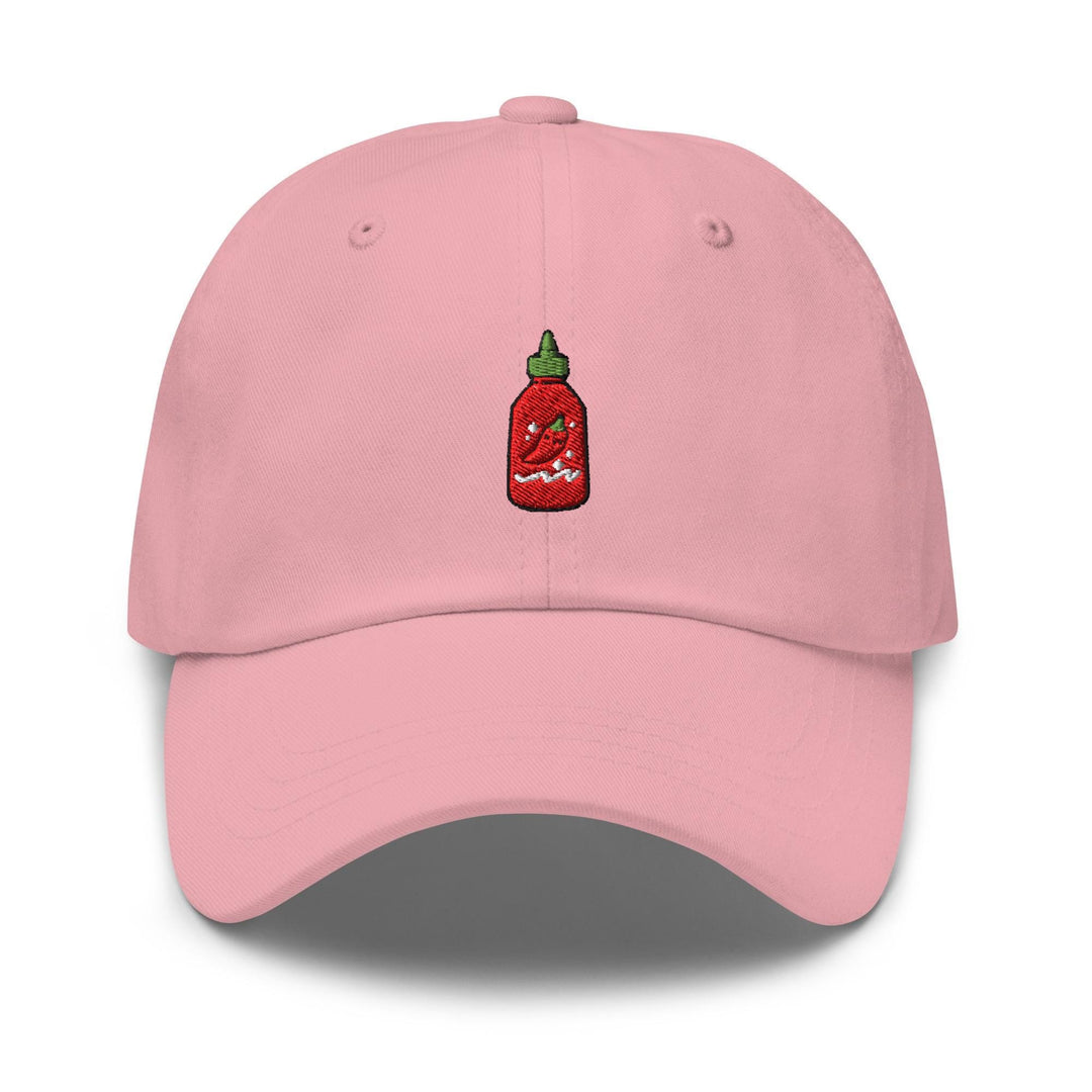 Asian Chili Sauce Embroidered Dad Cap: Chino Cotton Twill Adjustable Unisex Hat