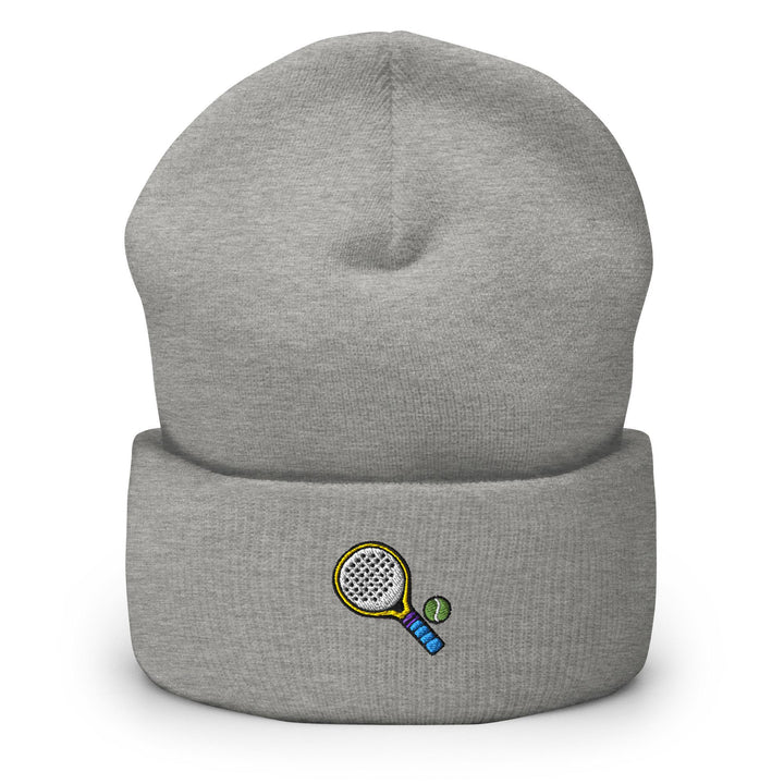 Padel Tennis Embroidered Beanie | Padel Player Gift | Racket Sport Winter Hat