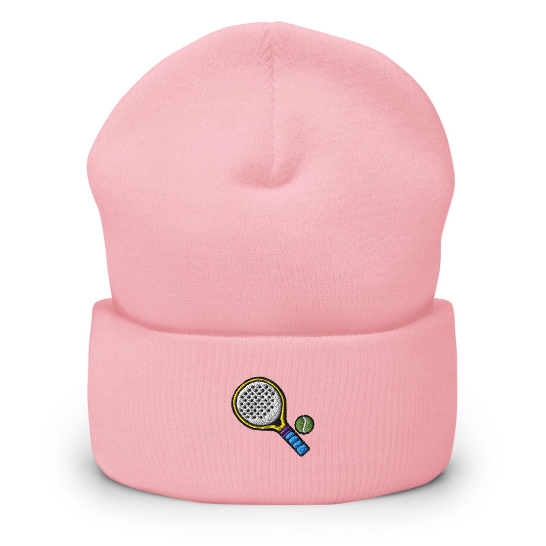 Padel Tennis Embroidered Beanie | Padel Player Gift | Racket Sport Winter Hat