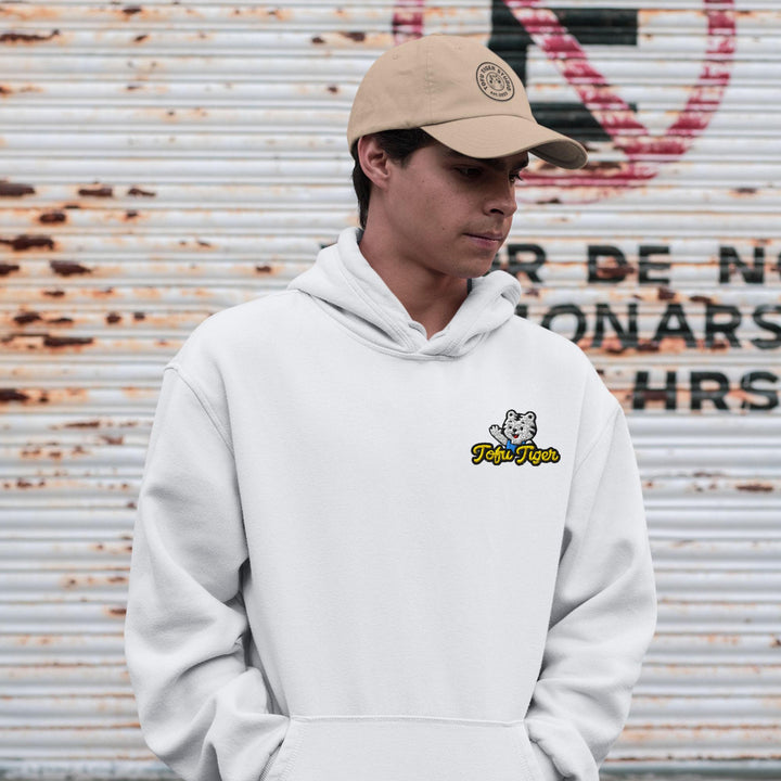 Adorable Elephant Family Embroidered Hoodie: Heavy Blend Cotton-Poly, Unisex Fit