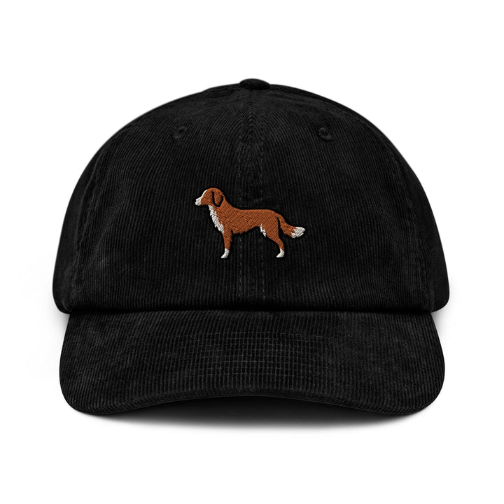 Nova Scotia Duck Tolling Retriever Embroidered Corduroy Cap, Toller Dog Hat, Red Retriever Dog Lover Gift