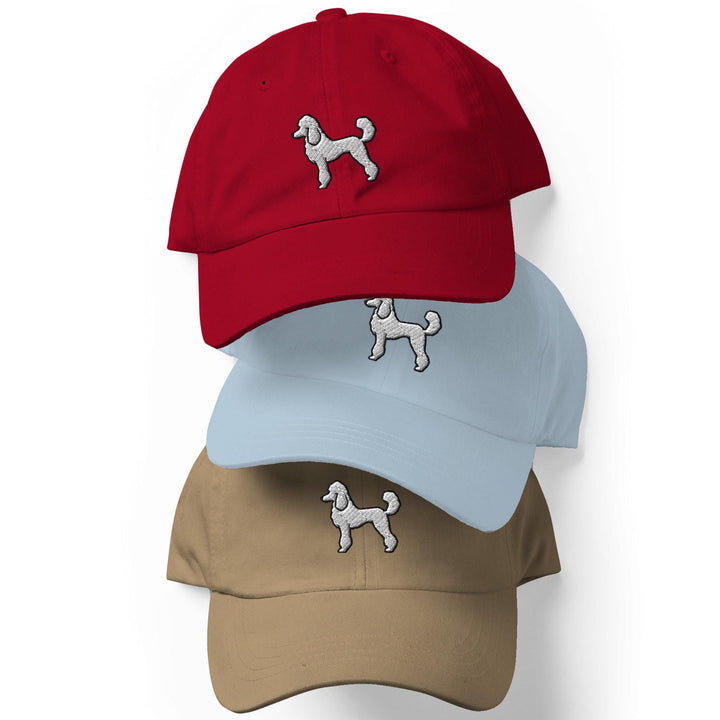 Standard Poodle Embroidered Dad Cap, Poodle Baseball Hat, Poodle Lover Gift for Dog Dad