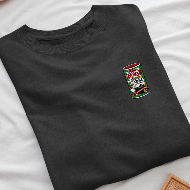 Creole Seasoning Embroidered Sweatshirt, Cajun Spice Shaker Sweater, Louisiana Cooking Gift, New Orleans Foodie Crewneck