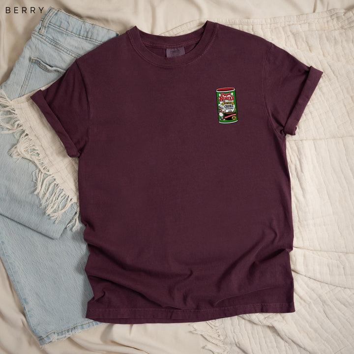 Creole Seasoning Embroidered Comfort Colors® Tee, Cajun Spice Shaker Shirt, Louisiana Cooking Gift, New Orleans Foodie T-Shirt