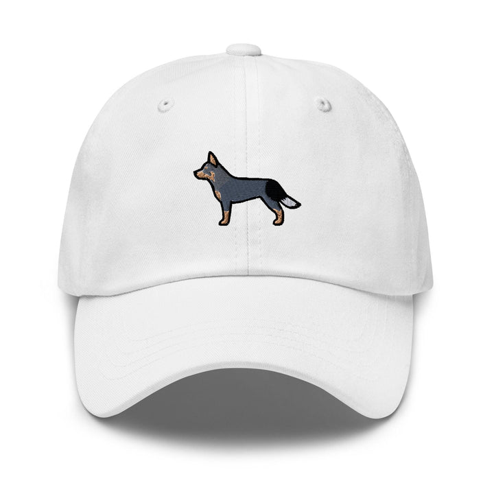 Australian Cattle Dog Embroidered Dad Cap, Blue Heeler Red Heeler Baseball Hat, Queensland Heeler Gift